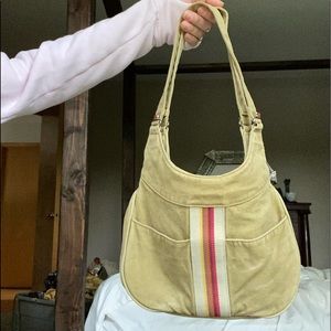 Canvas shoulder bag!